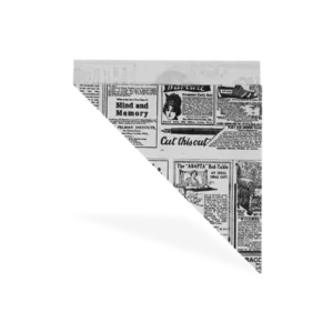 Cone Bags greaseproof paper 'Newspaper' 17x24 cm (2.000 pcs)