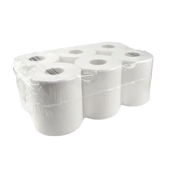 Towel Roll Midi 2 ply 150 meter Ø19cm 100% cellulose T9 (6 pcs)