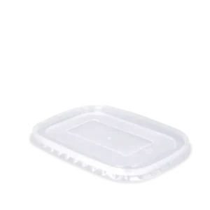 takeaware.nl Maaltijdbakken en schalen Transparante deksel kraft bakken 500-650-750-1000ml