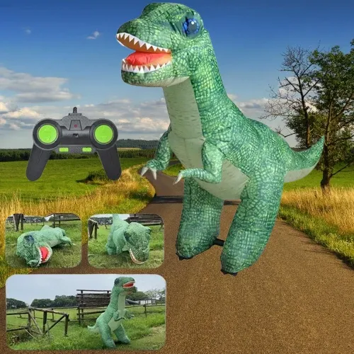 Dino Roar Giant RC Inflatable T-Rex Toy - Image 0