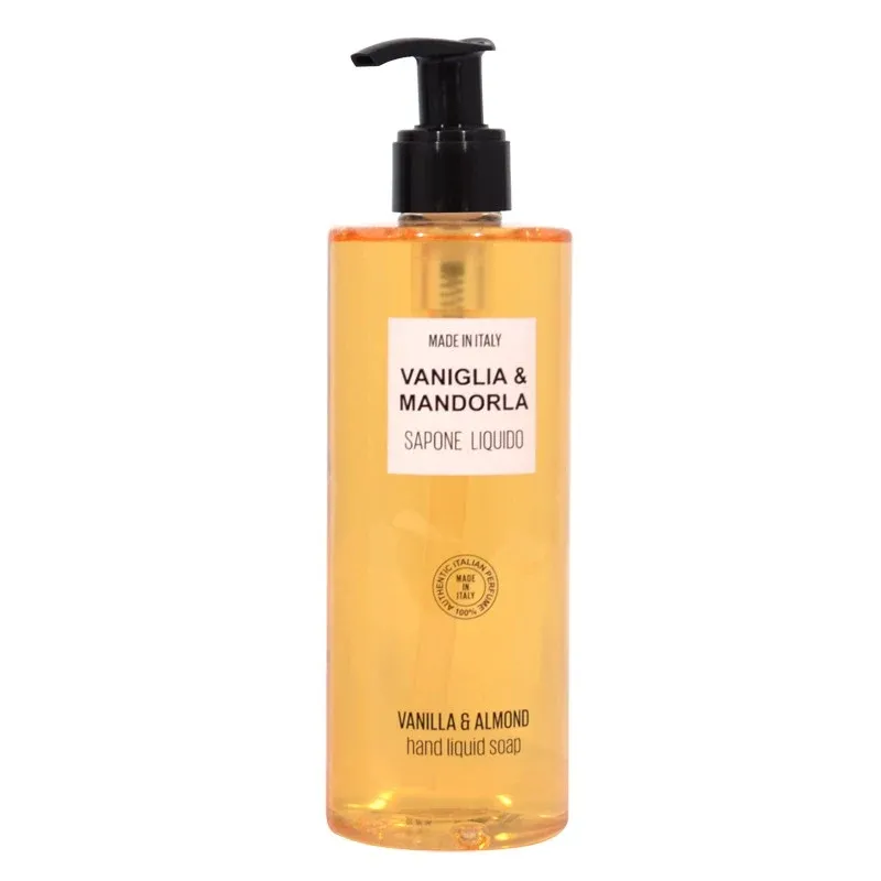 Dispenser ricaricabile Sapone Liquido, vaniglia & Mandorla 300 ml - Autentica
