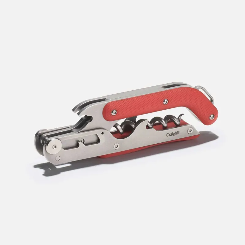 Kellnermesser Best Wine Key – Rot · 11,7 cm | Craighill