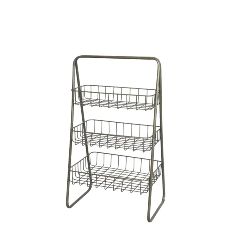 Regal mit 3 Körben – Chic Antique