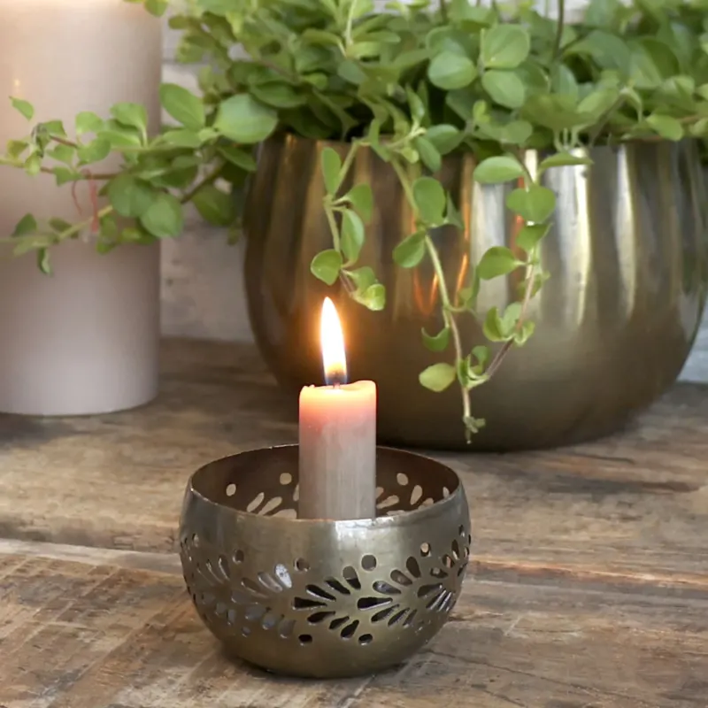 Kerzenhalter mit Muster - Chic Antique