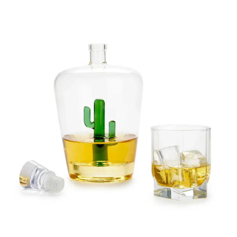 Glaskaraffe Cactus – Grün · 1 L | Balvi