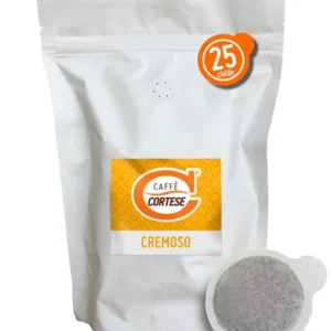 Caffè Cortese Lungo Cremoso ESE Pads ohne Verpackung