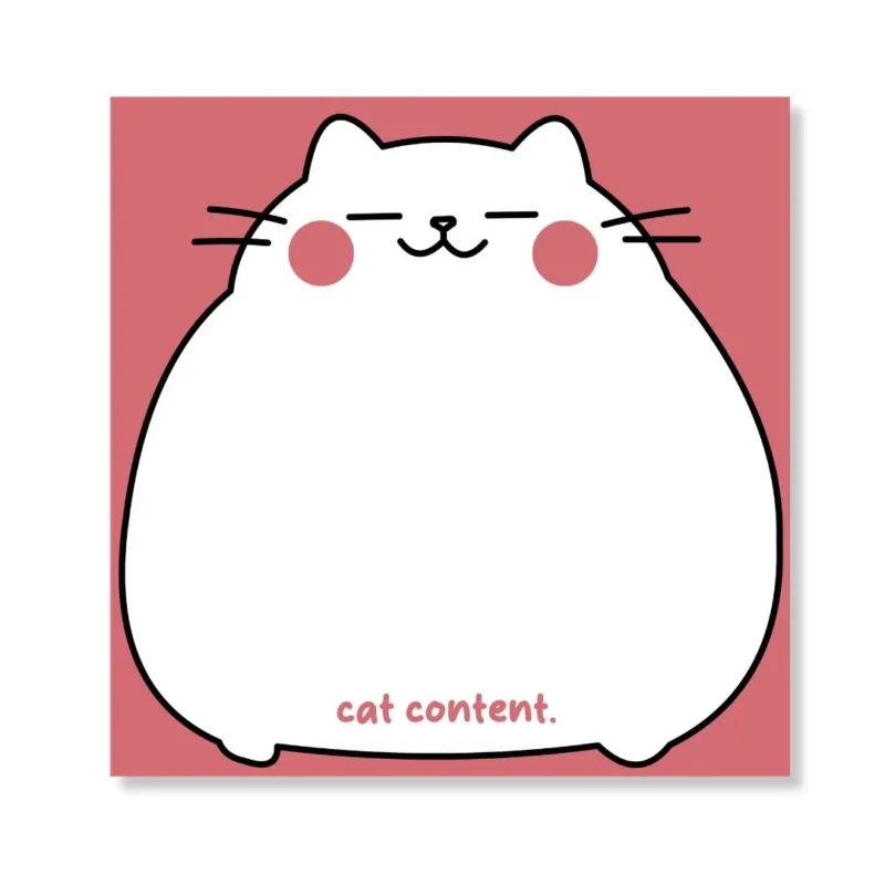 Kleiner Notizblock 'Cat Content'