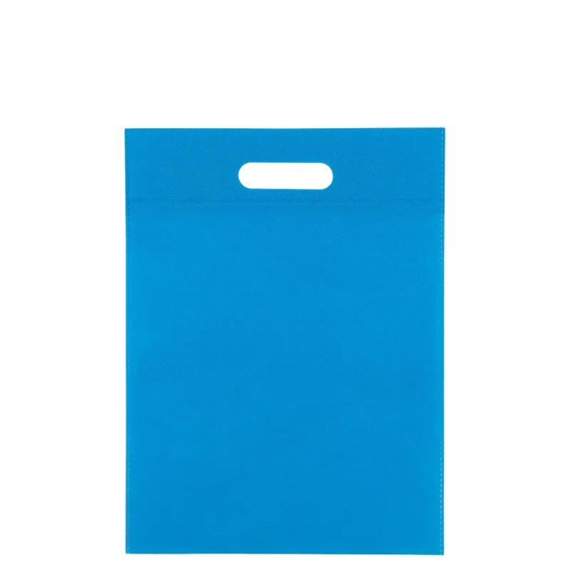 Budget-Non-Woven-Taschen mit Griff 30x40 cm Blau (400 Stück) [FP-DNW029]