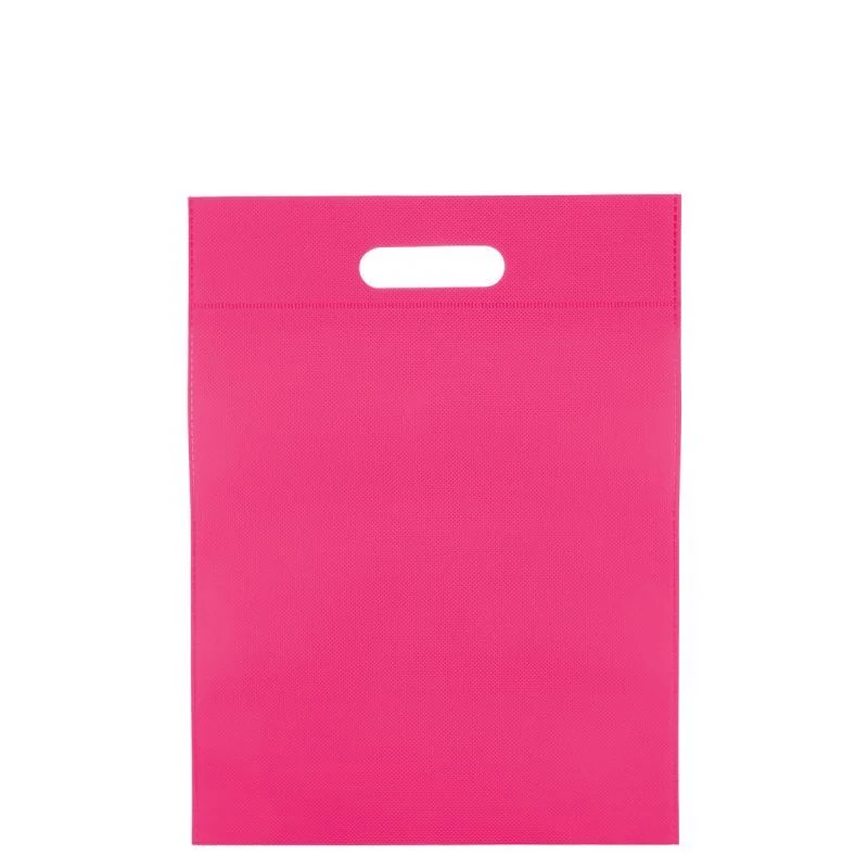 Budget-Non-Woven-Taschen mit Griff 30x40 cm Rosa (400 Stück) [FP-DNW031]