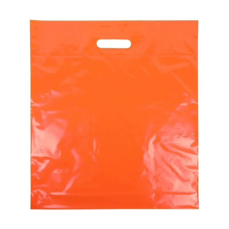 Budget-Kunststofftaschen 45x50+2x4 cm Orange (400 Stück) [FP-DQU205]