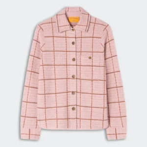 Dylan Plaid Shirt - Sprinkle/Burnt Sienna