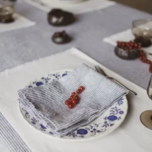 Heavyweight Linen Placemats with Fringes Epic Linen