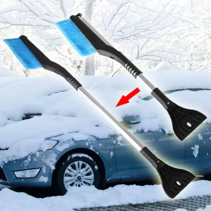 Universal Extendable Ice Scraper Brush - Image 0