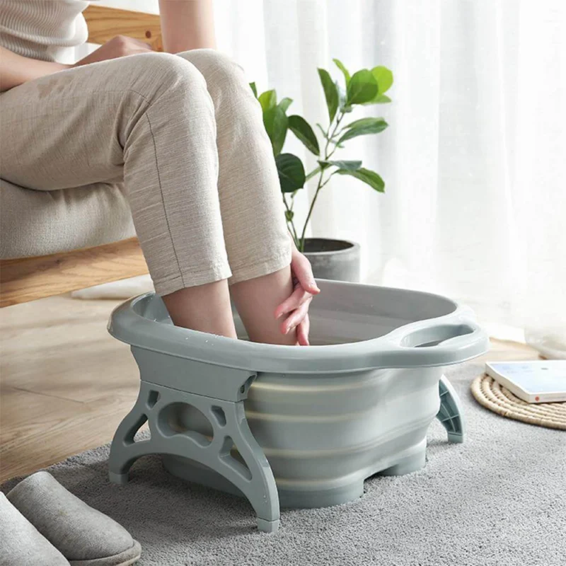 Foldable Foot Bath Massage Bucket - Image 0