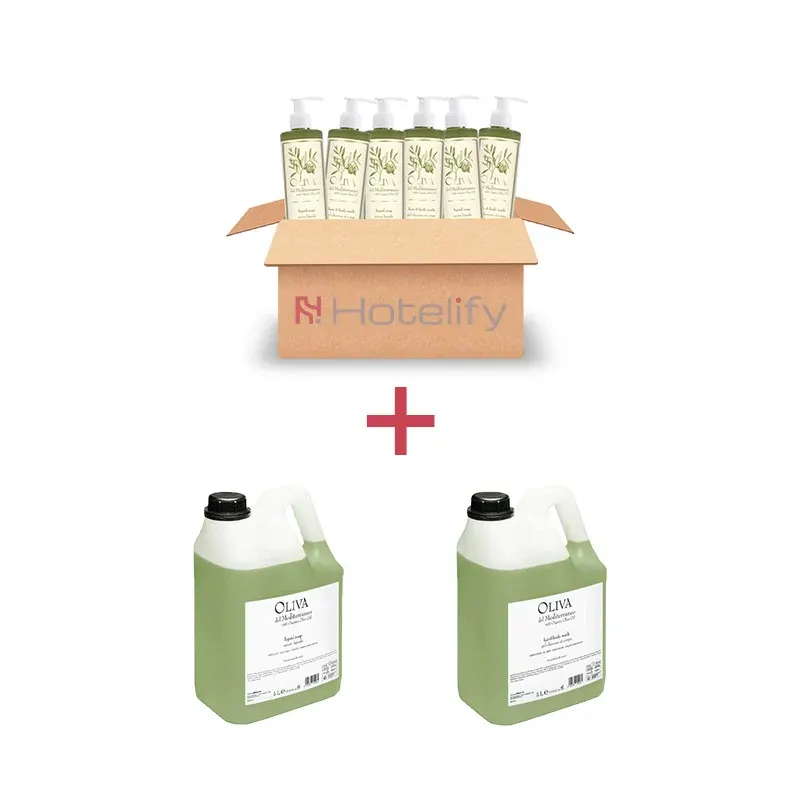 Kit Oliva del Mediterraneo dispenser con ricarica