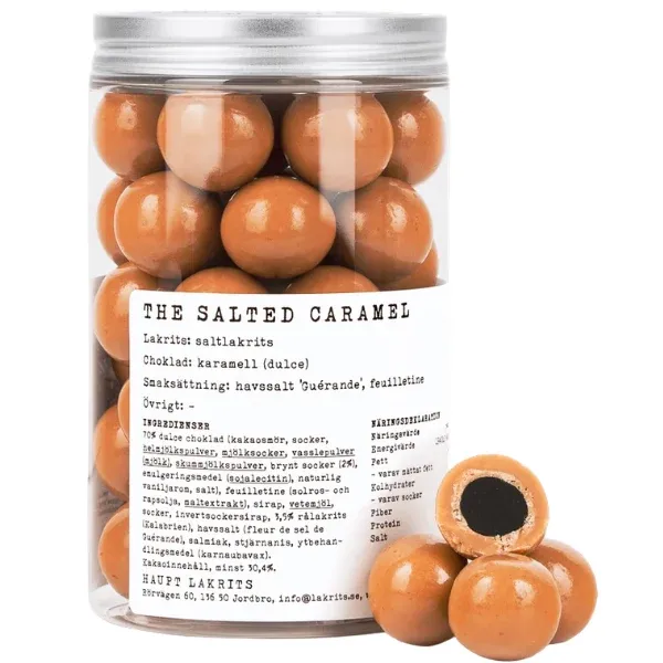 Haupt Bolas de Regaliz de Caramelo Salado