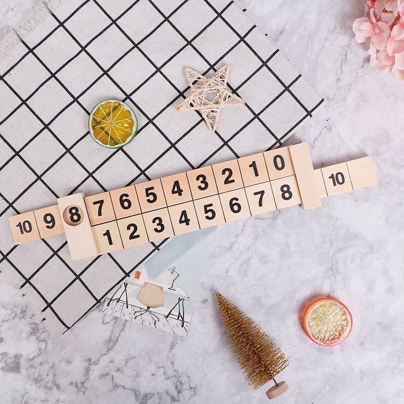 Wooden Creative Educational Math Toy - Image 0