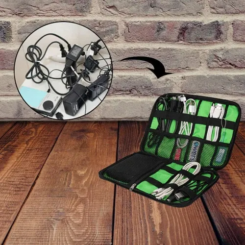Portable Waterproof Smart Cable Organizer Bag - Image 0
