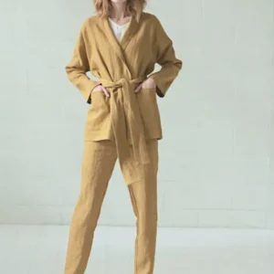Classic Linen Jacket in Heavy Linen Epic Linen