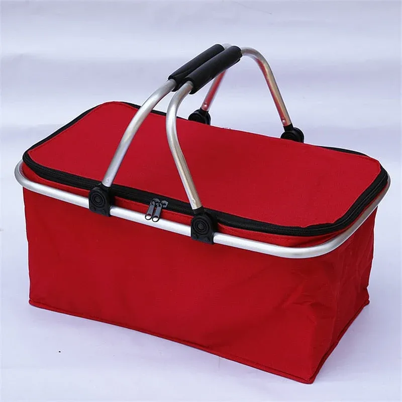 Travel Fresh Cooler Foldable Camping Basket - Image 0