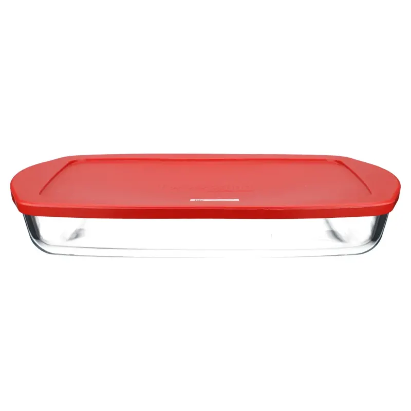 Auflaufform mit Deckel rechteckig 1,95 l