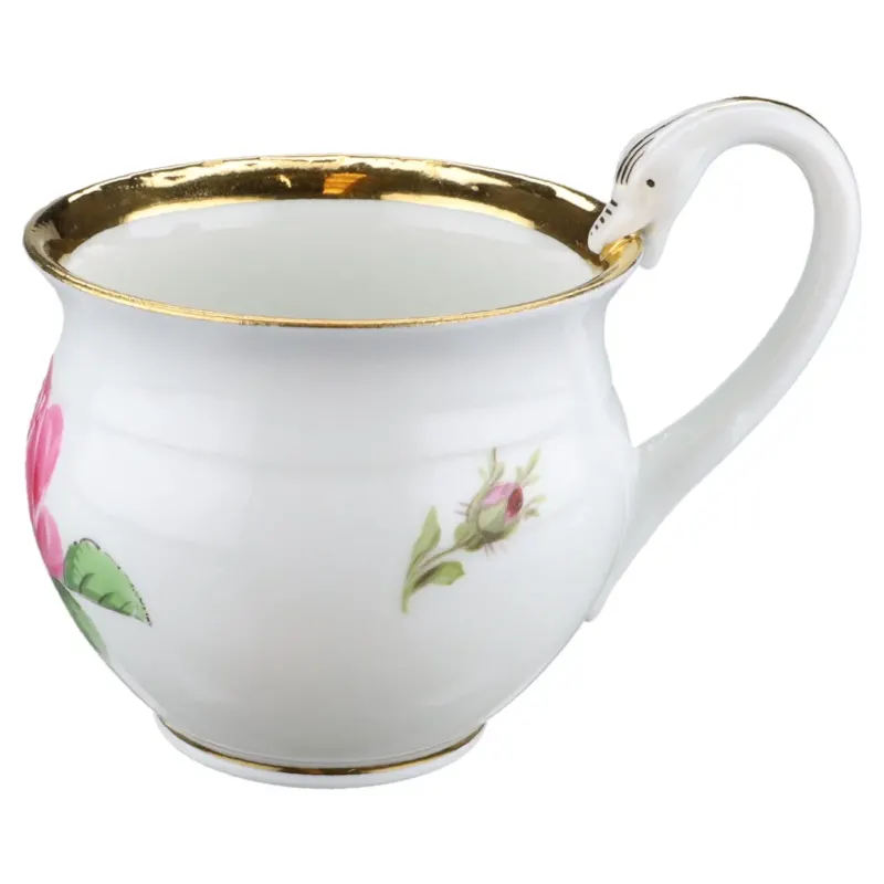 Kaffeetasse Knaufzeit Rose Fronseite