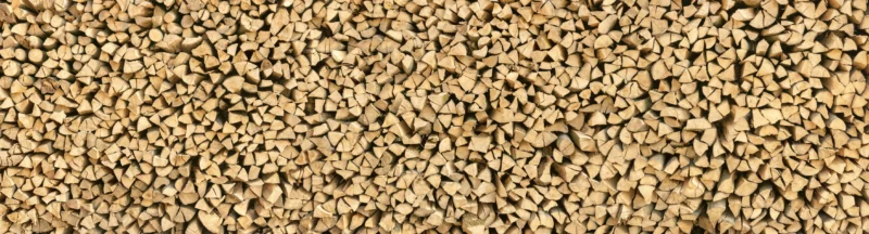 Küchenrückwand-Großer Haufen Holzscheite