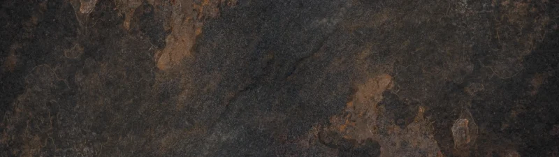 Küchenrückwand-Schwarz braun rostigen Stein Fliesen