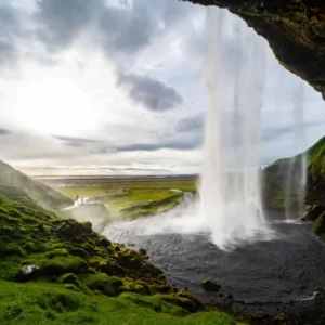 Küchenrückwand-Seljalandsfoss Wasserfall