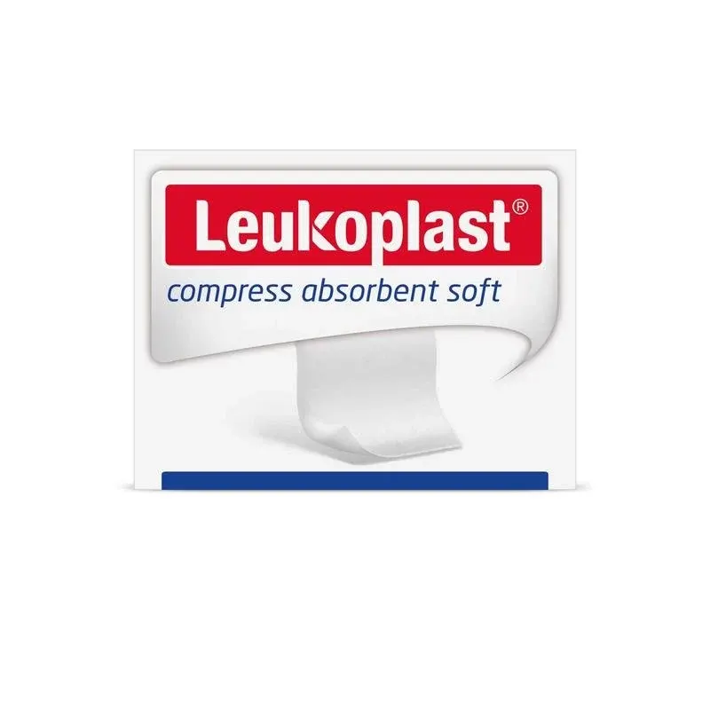 Leukoplast, weiche Kompressen, unsteril