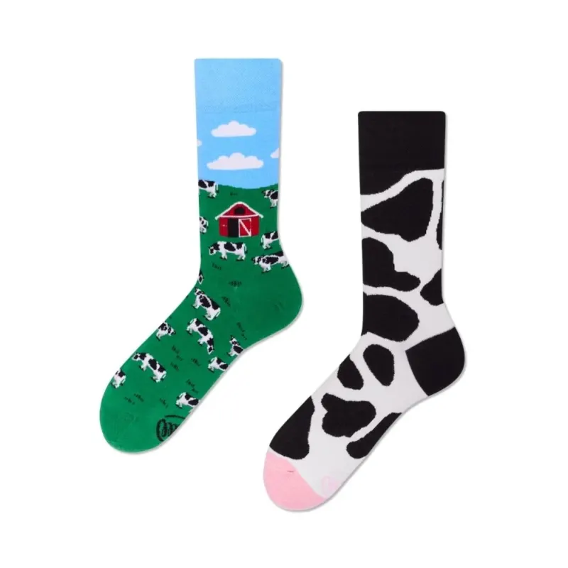 Motivsocken "HOLY COW" von Many Mornings