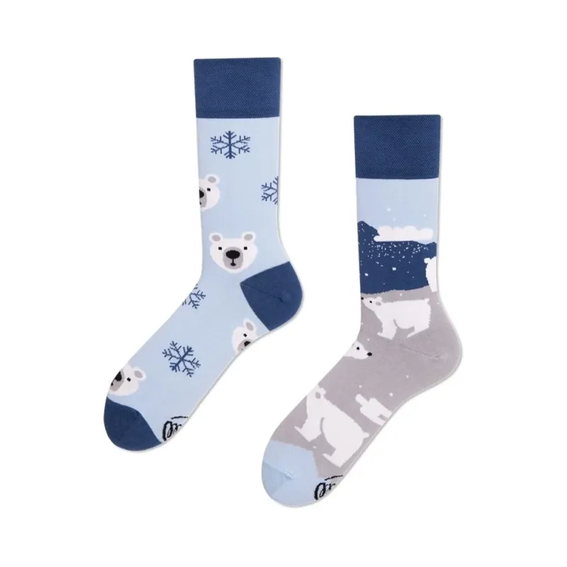 Motivsocken "POLAR BEAR" von Many Mornings