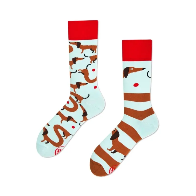 Motivsocken "SAUSAGE DOG" von Many Mornings