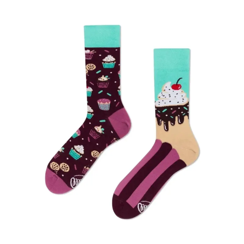 Motivsocken "THE CUPCAKE" von Many Mornings