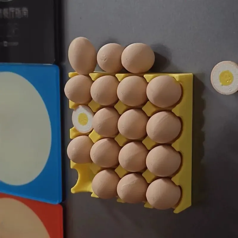 Magnetic Egg Carton Refrigerator Organizer - Image 0