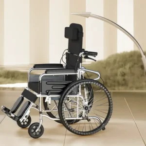 Easy Move Foldable Elderly Travel Wheelchair - Image 0