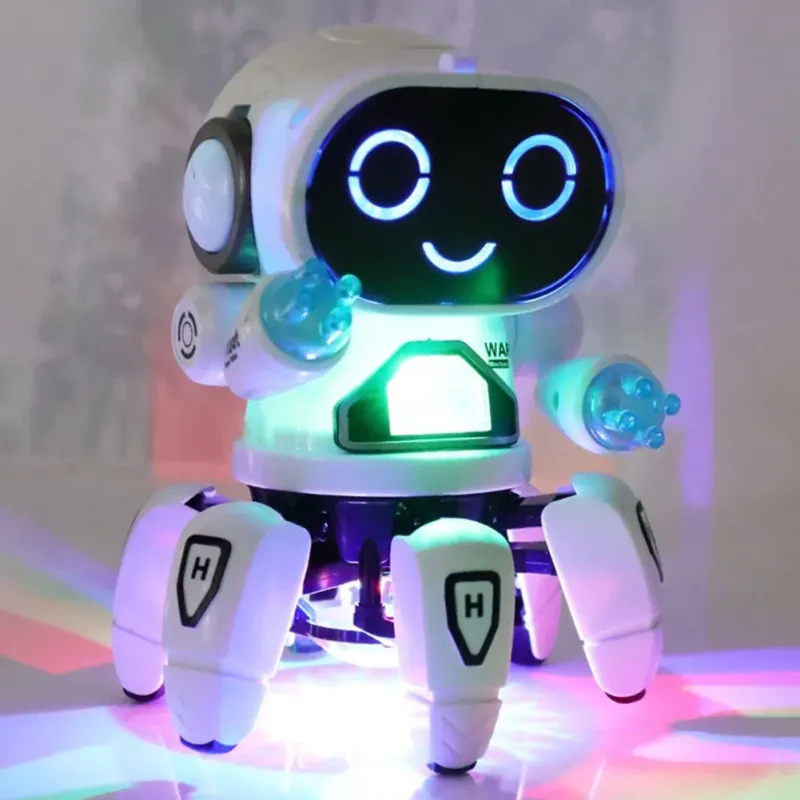 6-Claw Voice-Activated Futuristic Fun Robot - Image 0