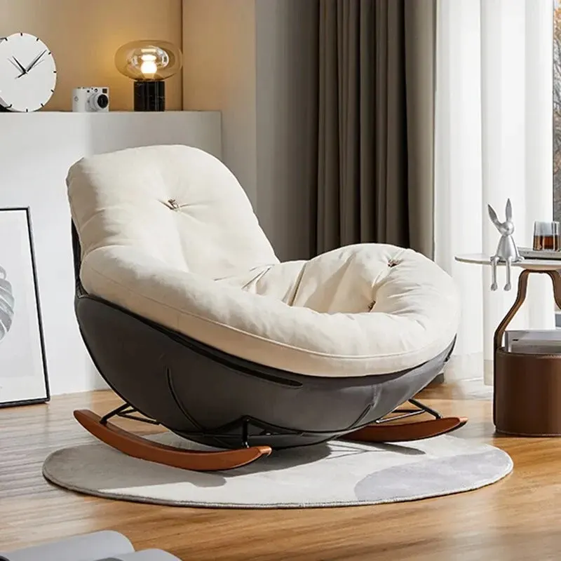 Cloud Comfort Nordic Rocking Chair - Image 0