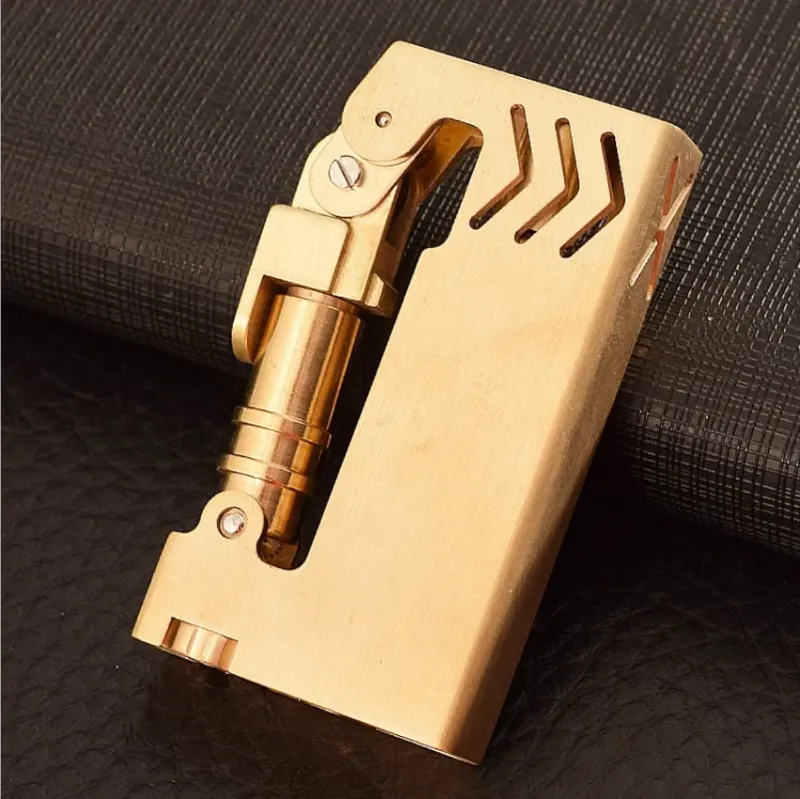 Mechanical Brass Antique Kerosene Lighter - Image 0