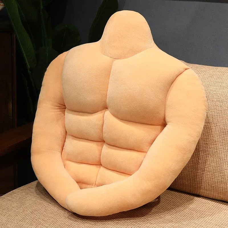 Muscle Man Strong Cuddly Body Pillow Cushion - Image 0