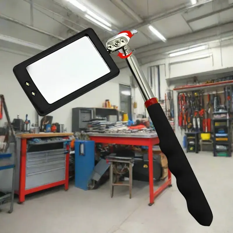 Multipurpose Extendable Inspective LED Mirror Tool - Image 0