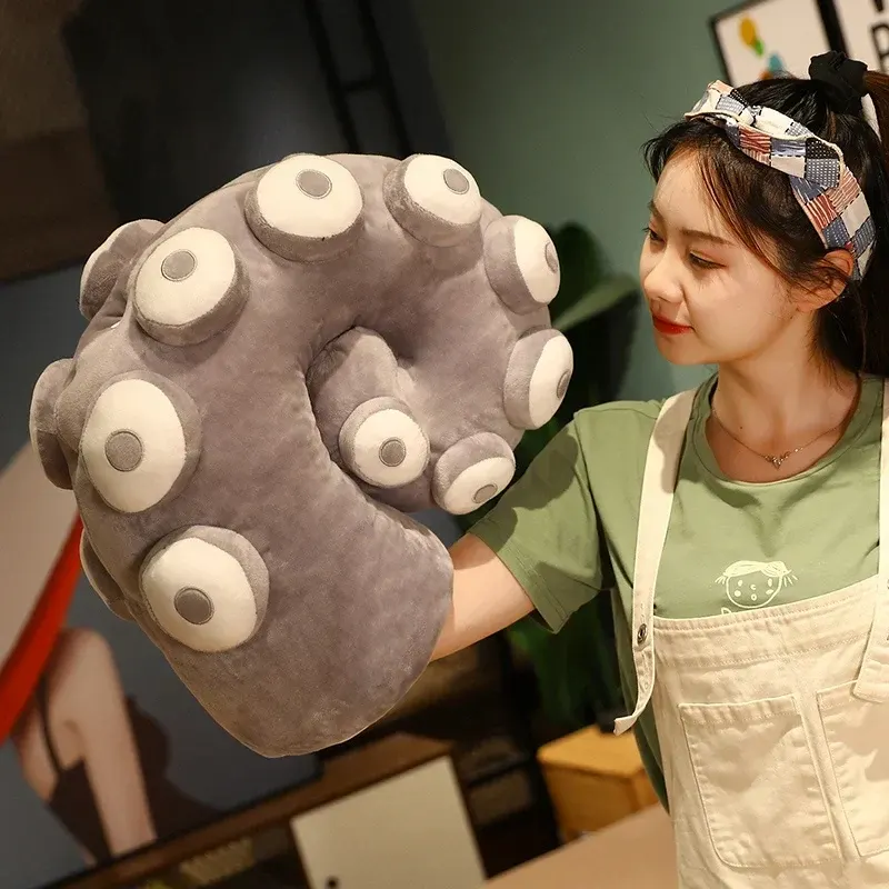 Octopus Tentacles Soft Plush Pillow - Image 0