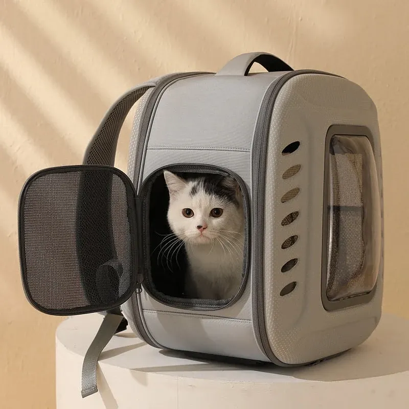 Breathable Pet Pod Carrier Backpack - Image 0