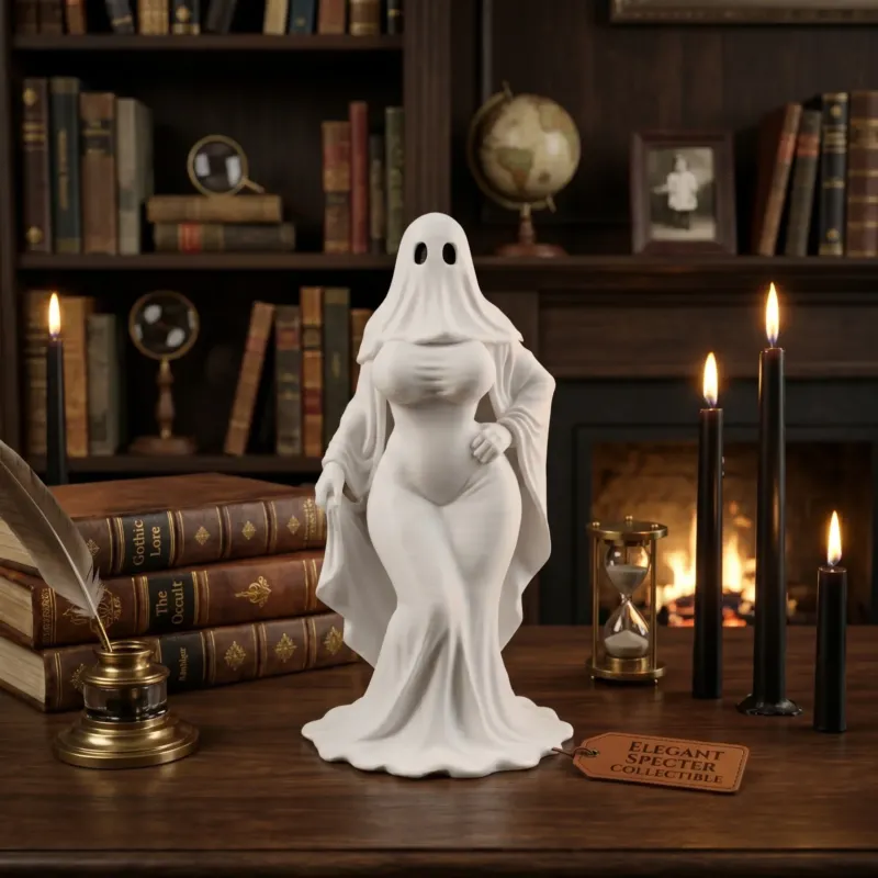 Boo Belle Gothic Ghost Girl Figurine Ornament