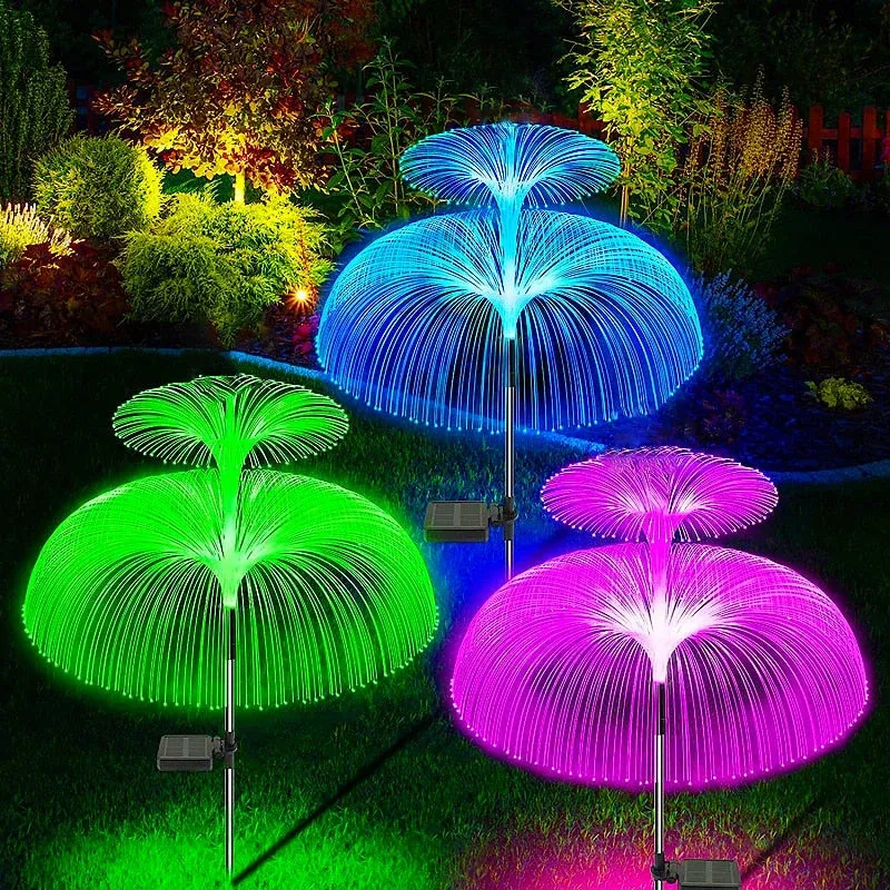 Solar-Powered Floating Jellyfish Garden Lights - Image 0