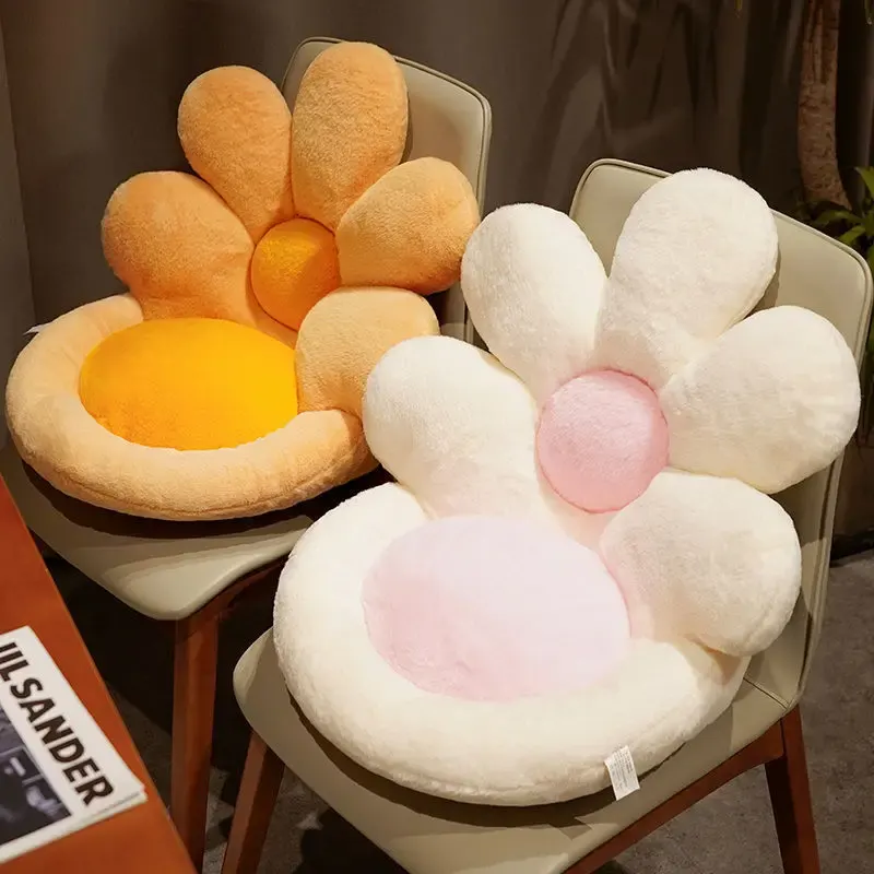 Sunflower Ergonomic Long Sitting Chair Cushion - Image 0
