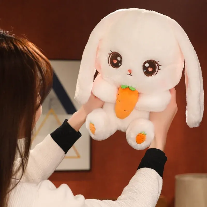 Cozy Long Ears Rabbit Plush Pillow - Image 0