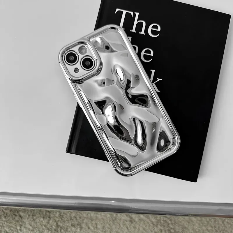 Luxury 3D Lunar Crater Soft Phone Case - Image 0