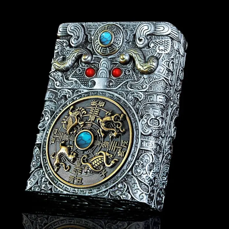 Heavy Armor Steel Spark Kerosene Lighter - Image 0