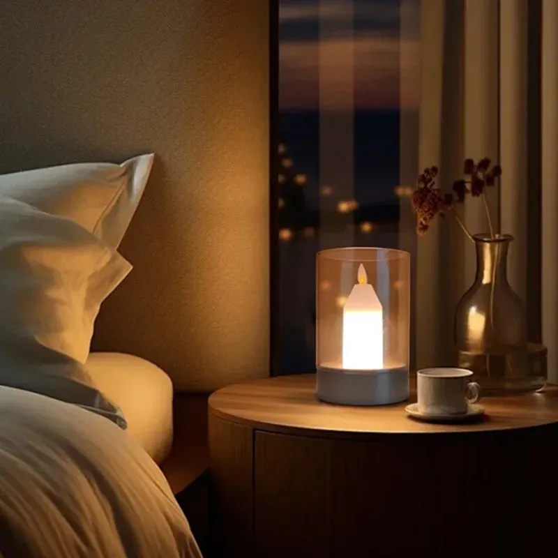 Smart Sensor Hover LED Flameless Candle Lamp - Image 0